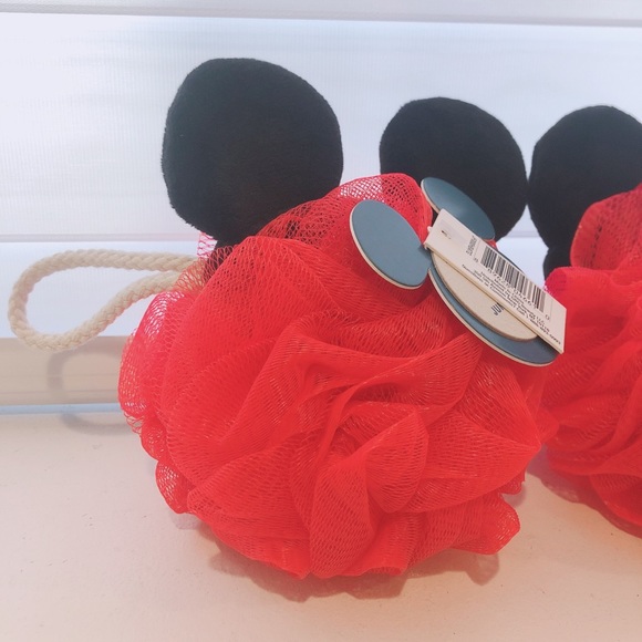 2for$10🍏Disney x JUNK FOOD Bath Sponge Scrubber - Picture 3 of 6
